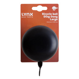 420127 LYNX Sonnette de vélo Ding Dong grande Ø 80 mm