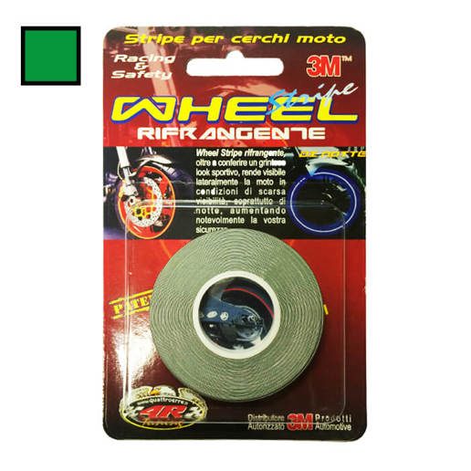 980681GRN 3M Ruban réfléchissant pour roues 5 mm x 6 m