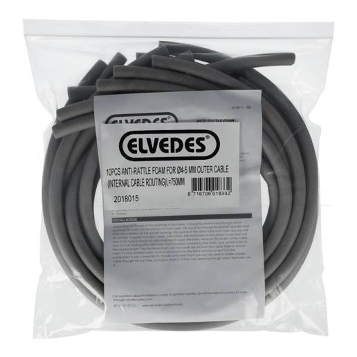 74.2018015 ELVEDES Tuyau anti-cliquetis 750mm (10x) ø 11,0 / 6,0mm 750mm