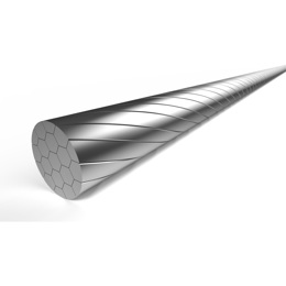 74.6472RVS-SLICK-BOX ELVEDES Schaltseil innen Slick Edelstahl 2250 mm ø 1,1 mm (100x) 1 x 19 ø 1,1 x 2250 / ø 4 x 4 mm