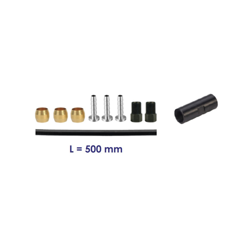 74.2024051 ELVEDES Kit de rallonge de durite hydraulique 500 mm Shimano BH90