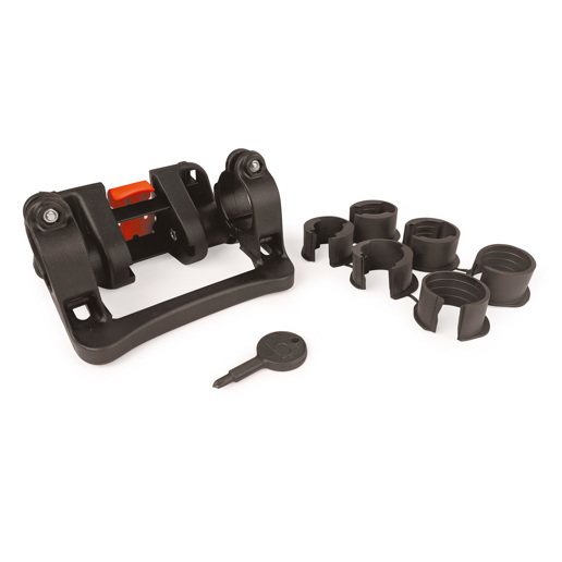 71.01PLZ000000EB BELLELLI Fietsmand Plaza E-bike Ø <- 20 - 32 mm ->