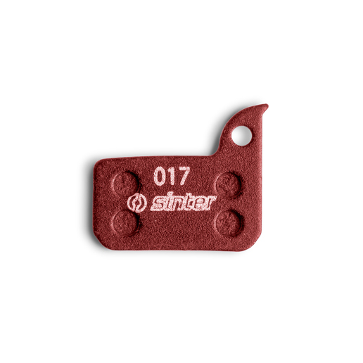 73.017041 SINTER Schijfremblokken 017 Standard Rood set