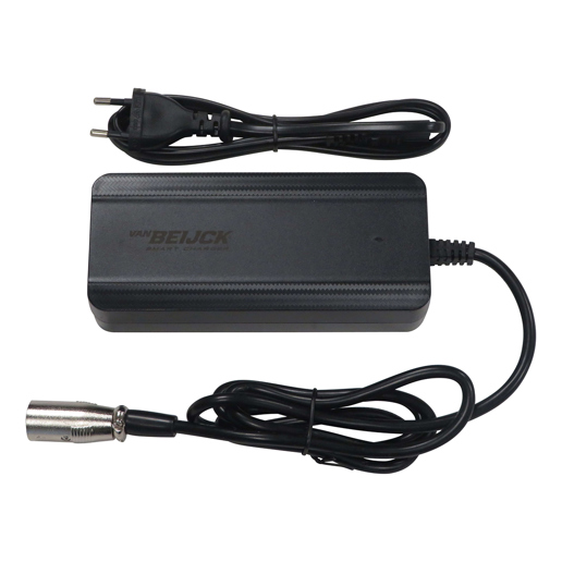 75.21103 Van Beijck Acculader Li-ion XLR 3-pins Neutrik 170 x 70 x 38 mm