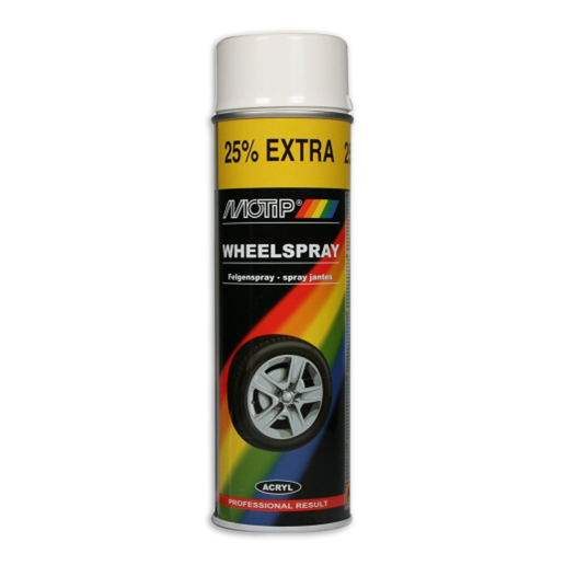 514003 MOTIP Velgenlak wit 500 ml