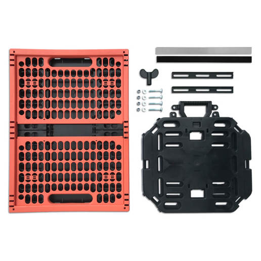 610770.KOR PLATES 4 BIKES Basic Set: Caisse pliante + Multi-plaque 47 x 34.5 x 25.5 cm
