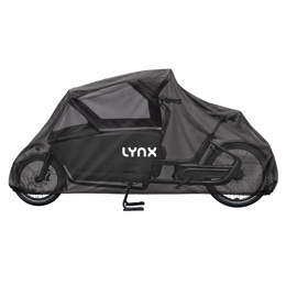 440706.TENT LYNX Housse de vélo cargo 2 roues - Avec capote