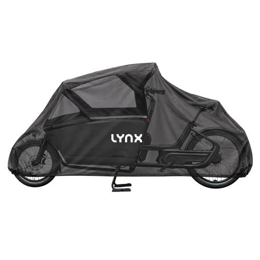 440706.TENT LYNX Bakfietshoes 2 wielen - Met regenhuif