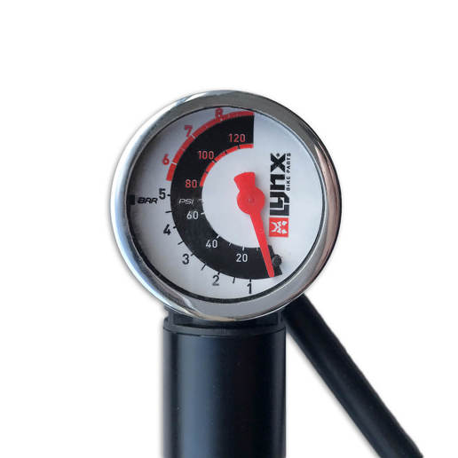 440225 LYNX Mini bike pump Hurricane 28 x 2.5 cm