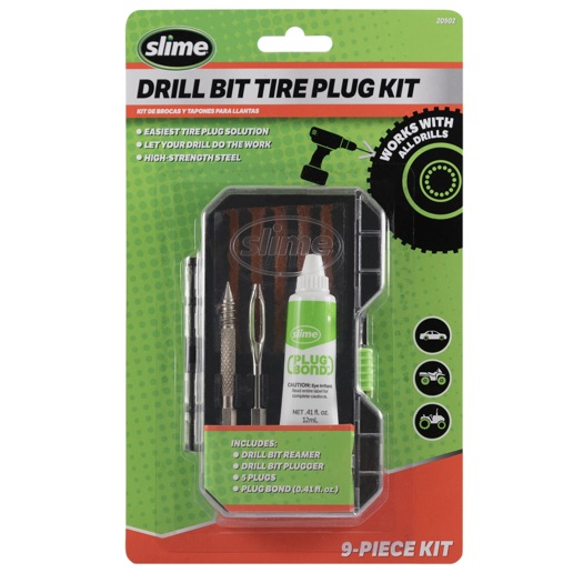 40P.20502-51 SLIME Slime kit de réparation pour pneus off-highway avec forets
