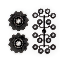 74.CP2017086 ELVEDES Jeu de galets de dérailleur 2 × 11 dents avec roulements étanches