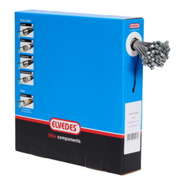 74.6427RVS-SLICK-BOX ELVEDES Bremsseil innen Slick Edelstahl 2250 mm ø 1,5mm (100x) 1 × 19 ø 1,5 x 2250 / ø 7 × 6 mm