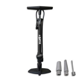440250.GRA LYNX Pompe à vélo Typhoon 23 x 10 x 63 cm
