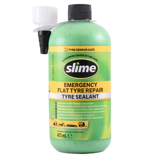 40B.10125 SLIME Slime Anti-crevaison d'urgence pour pneus 473 ml / Recharge Smart Repair kit 7.5 x 7.5 x 17 cm