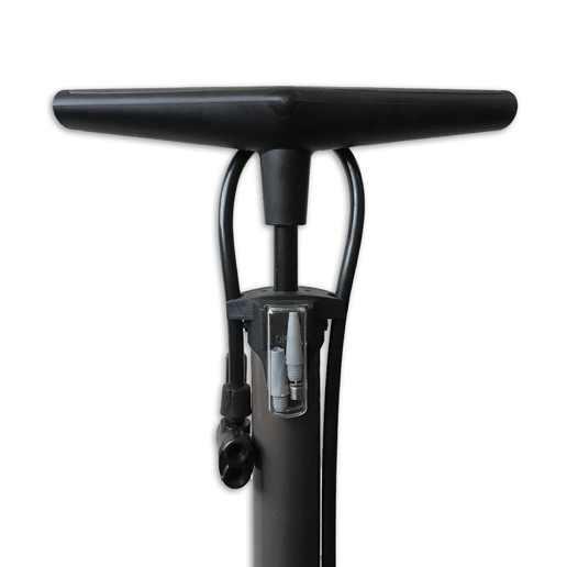 440250.GRA LYNX Pompe à vélo Typhoon 23 x 10 x 63 cm