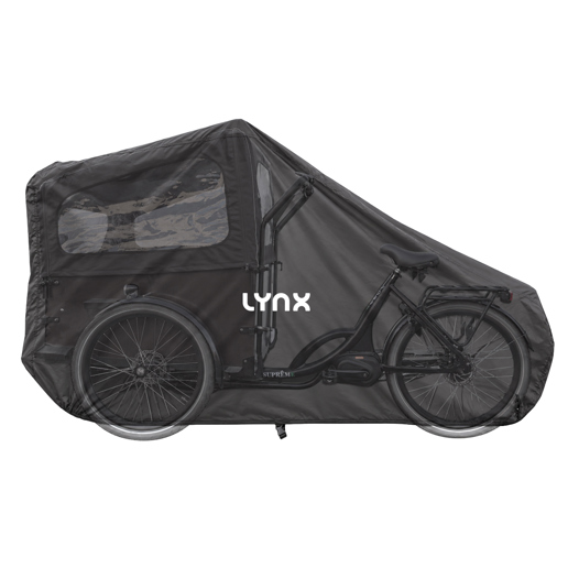 440707.TENT LYNX Housse de vélo cargo 3 roues - Avec capote