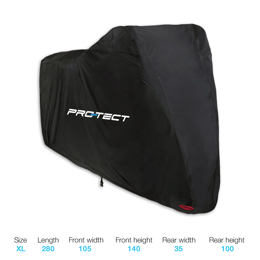 447953 PRO-TECT Housse moto XL 280 x 105 x 140 cm