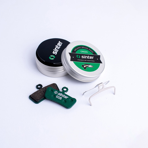 73.008063 SINTER Disc brake pads 008 Race Green set