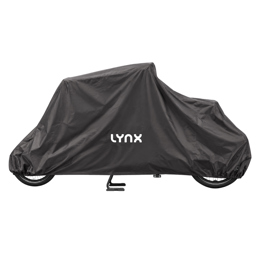 440706.TENT LYNX Housse de vélo cargo 2 roues - Avec capote