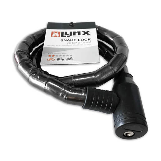 410242 LYNX Pantserkabelslot 80 cm x 18 mm