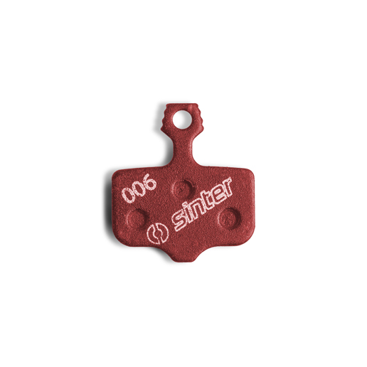73.006041 SINTER Disc brake pads 006 Standard Red