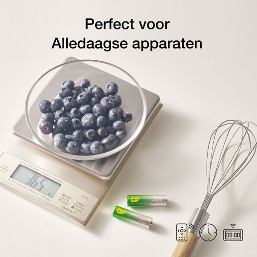 430900 GP Super Alkaline AAA-batterijen 4PK
