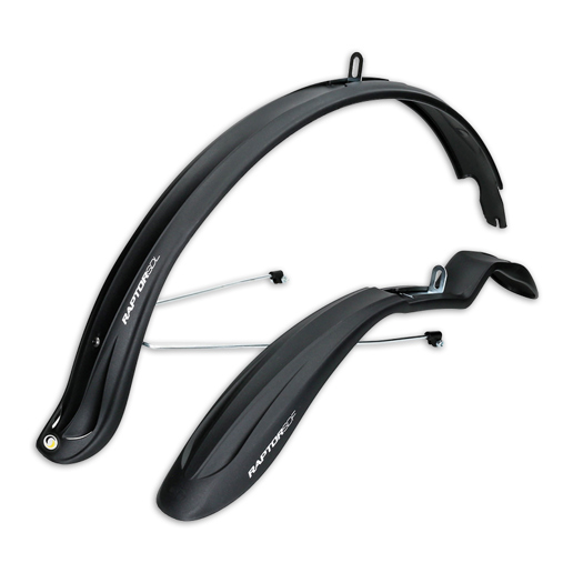435.RA428889 SIMPLA Mudguard Set RAPTOR LONG STAYS 26 - 28 Inch
