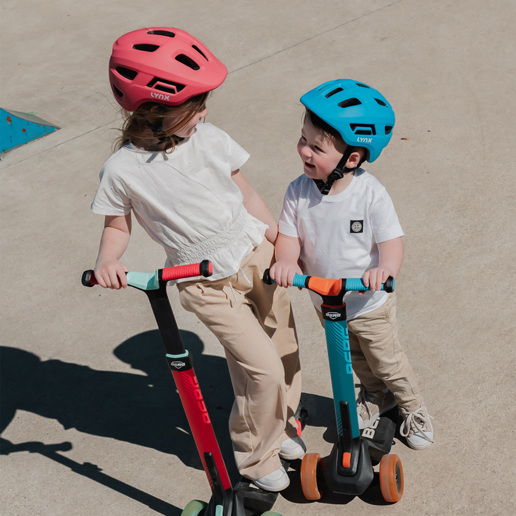 619010.BLU LYNX Cycling helmet Kidz S 48-52 cm