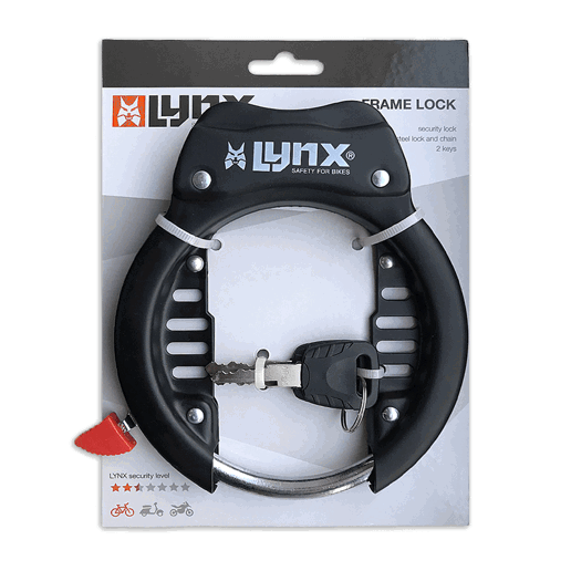 410732 LYNX Ringslot met uitneembare sleutel <-> 66 mm