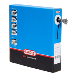 74.6472RVS-49-SLICK-BOX ELVEDES Schaltzug innen Edelstahl 2250 mm ø1,1 mm (50x) 7 x 7 ø 1,1 x 2250 / ø 4 x 4 mm