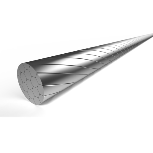 74.6427RVS-SLICK-BOX ELVEDES Bremsseil innen Slick Edelstahl 2250 mm ø 1,5mm (100x) 1 × 19 ø 1,5 x 2250 / ø 7 × 6 mm