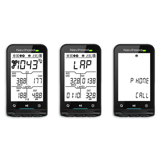 427260 NAVIHOOD Fahrradcomputer GPS L3 Navihood 80 x 45 x 15 mm