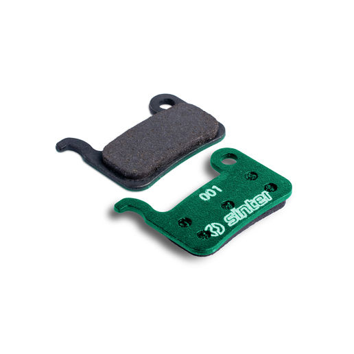 73.001063 SINTER Disc brake pads 001 Race Green set