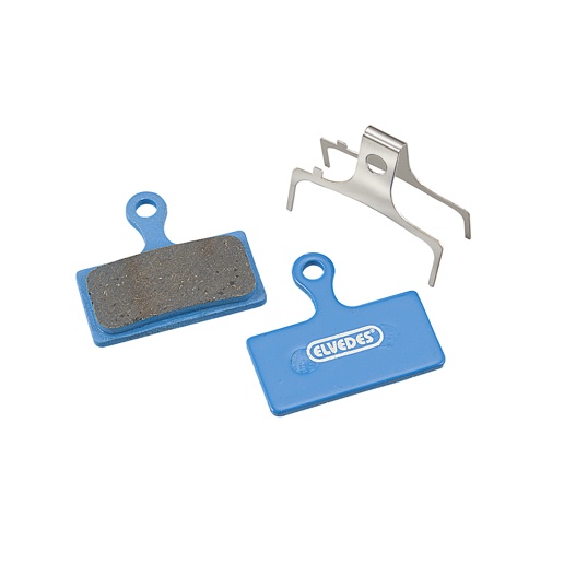 74.6894-BOX ELVEDES Disc brake pads Organic Blue 10 sets