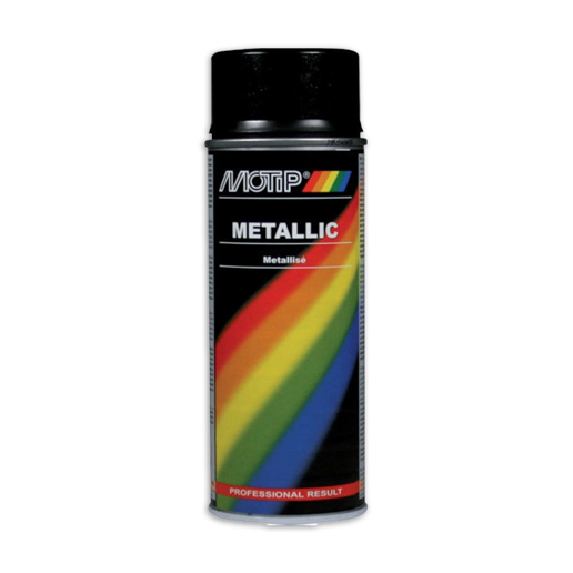 514049 MOTIP Metallic paint black 400 ml