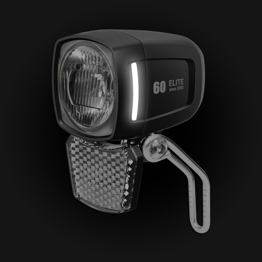 430380.E LYNX Koplamp E-bike Elite 60 Lux OEM 52 x 39 x 38 mm
