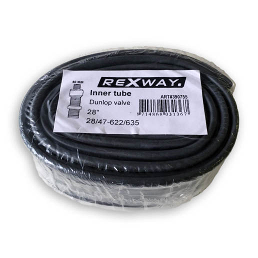 390755 REXWAY Schlauch 28 Zoll DV 32/42-609/635 (28 x 1 5/8 x 1 3/8)