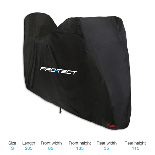 447950.TB PRO-TECT Motorhoes / Scooterhoes + topkoffer S 205 x 85 x 135 cm