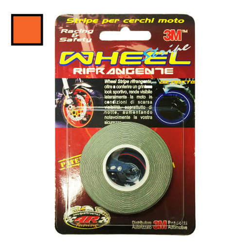 980681ORA 3M Ruban réfléchissant pour roues 5 mm x 6 m