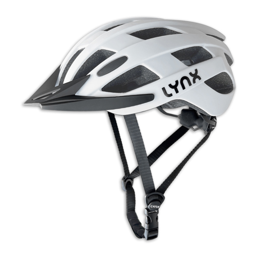 619104.WHI LYNX Fietshelm All-Road L/XL 58-61 cm